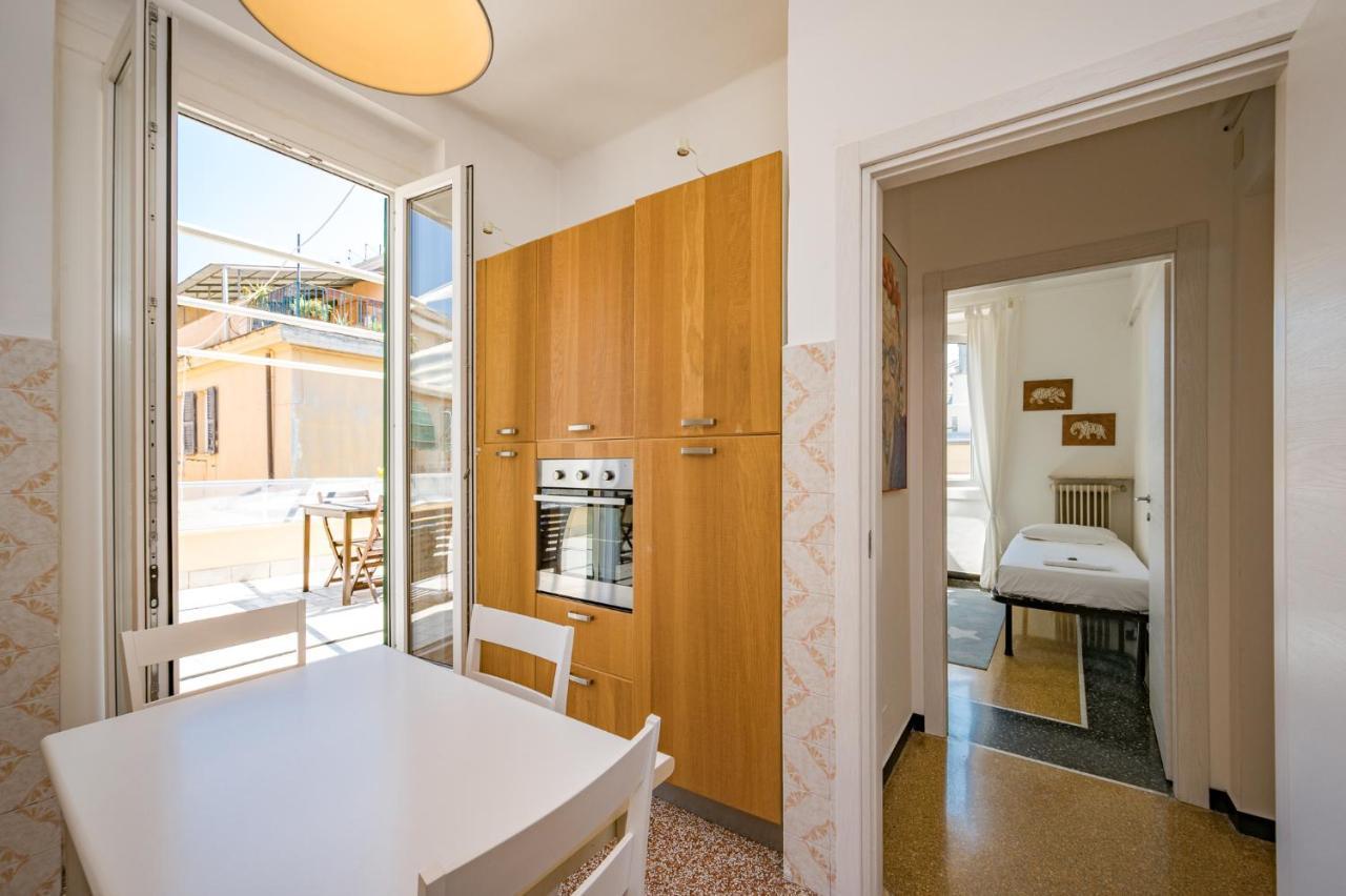 Joivy Penthouse Flat With Terrace Apartment Genoa Luaran gambar