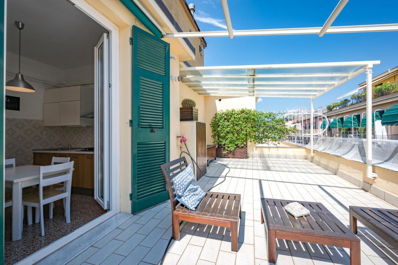 Joivy Penthouse Flat With Terrace Apartment Genoa Luaran gambar