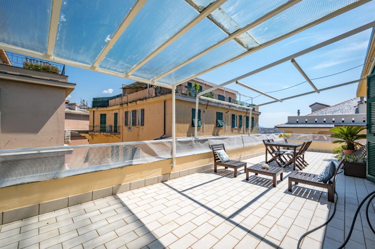 Joivy Penthouse Flat With Terrace Apartment Genoa Luaran gambar