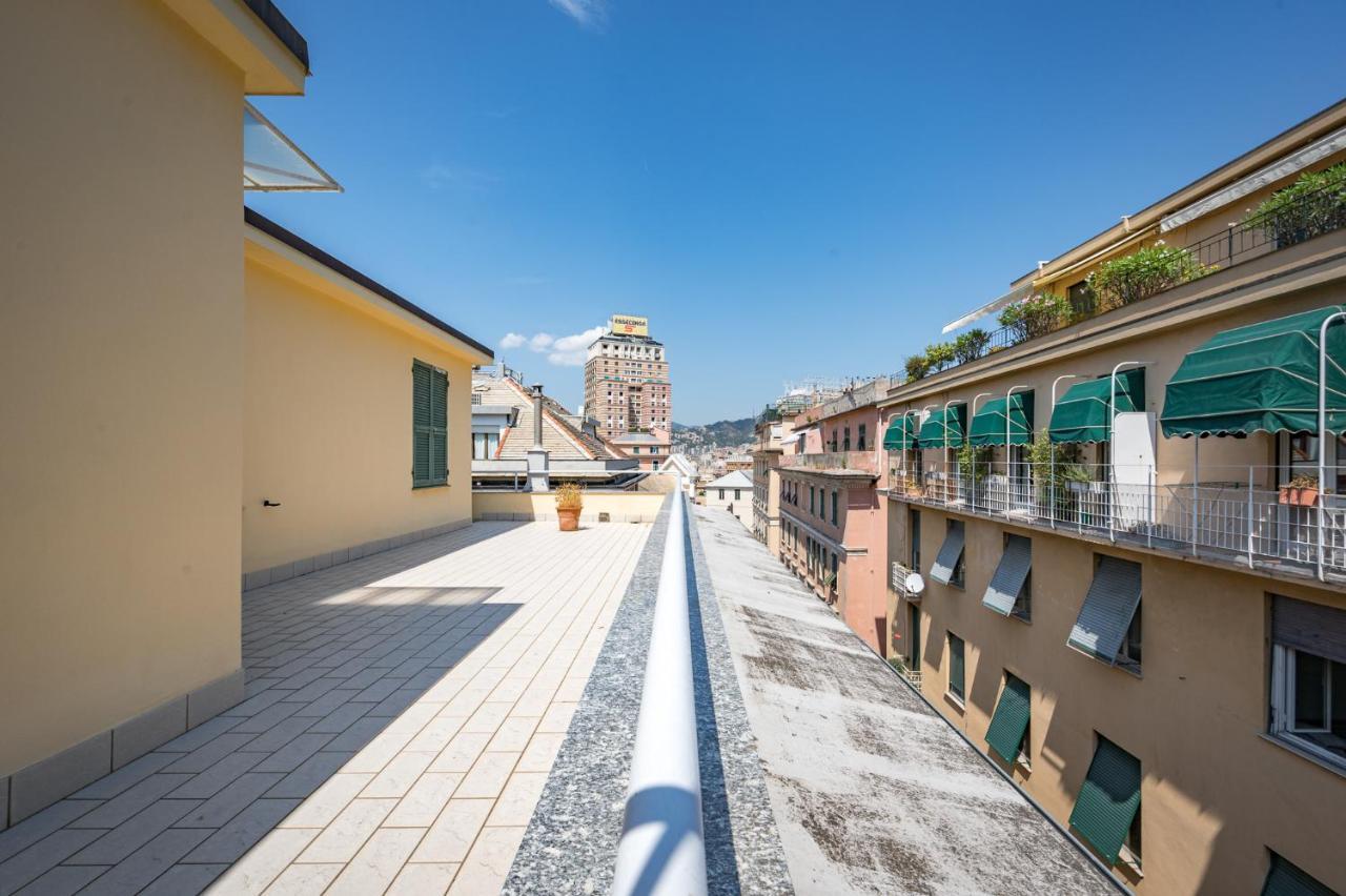 Joivy Penthouse Flat With Terrace Apartment Genoa Luaran gambar